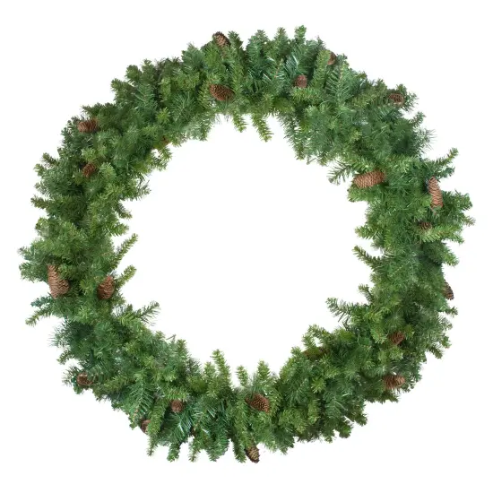 Northlight Dakota Red Pine Artificial Christmas Wreath - 48" - Unlit Green {1}