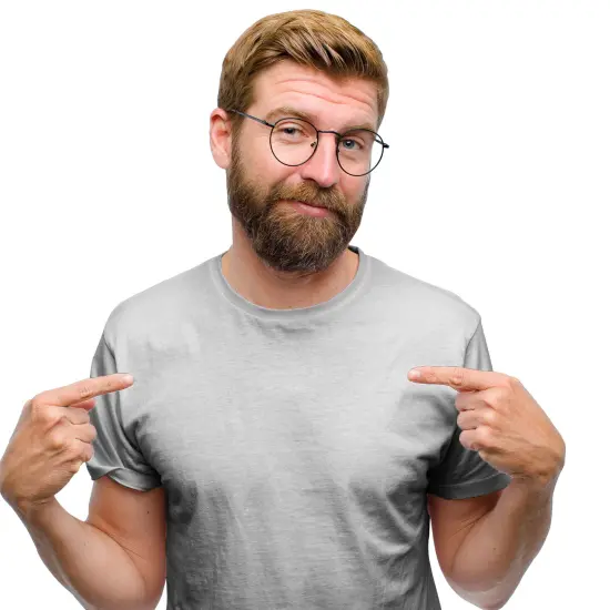 Short Sleeve Crew Neck Jersey T-Shirt | RADYAN&reg; Orange {7}