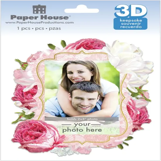 Paper House Floral Keepsake 3-D Stickers {1}