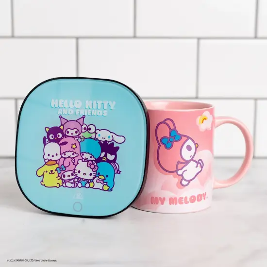 Uncanny Brands Hello Kitty and Friends My Melody Coffee Mug with Electric Mug Warmer {3}