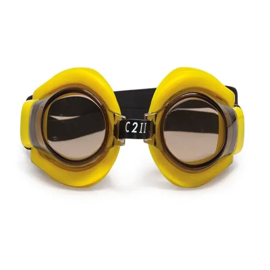 Swim Central 6.5" Yellow C2 II Water Sport Goggles Swimming Pool Accessory for Juniors, Teens and Adults {1}