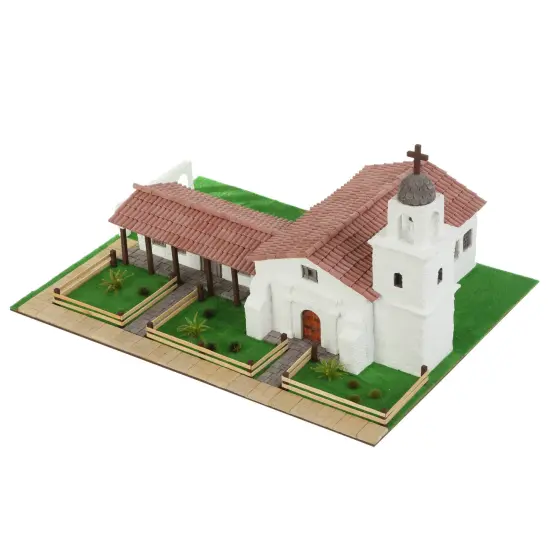 Mini bricks constructor set - Mission Santa Cruz {4}