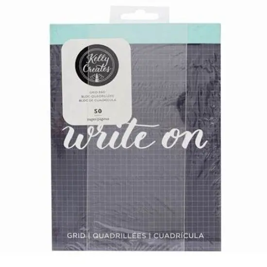 PRACTICE PAD - AC - KELLY CREATES - 6X8 - TRAVEL - GRID - 50 SHEETS 348289 {3}