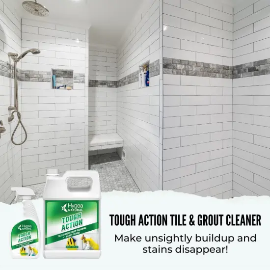 Hygea Natural Tough Action - Tile & Grout Deep-Cleaning (Concentrated) Gallon 128 oz {4}
