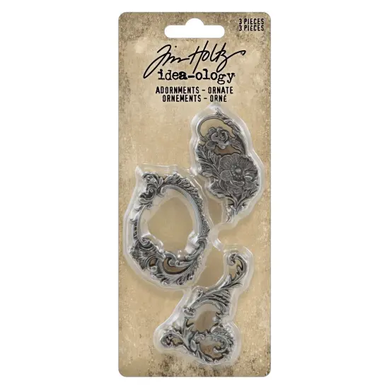 Idea-Ology Metal Adornments 3/Pkg-Ornate {1}