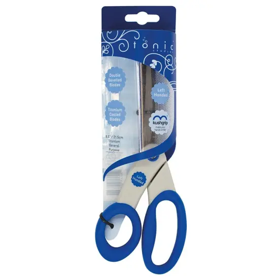 Tonic Studios Kushgrip General Purpose Scissors 8.5"-Left-Handed {1}