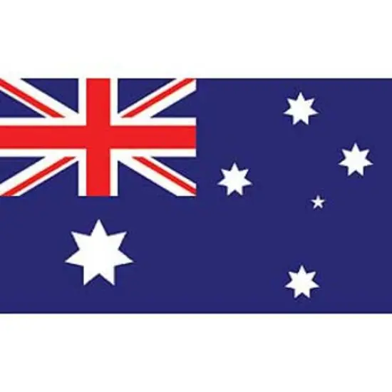 Australia Flag with Grommets 2ft x 3ft {1}