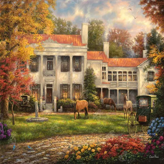 Autumn Afternoon at Belle Meade {1}