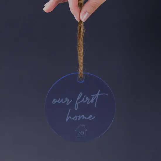 Fluorescent Blue Cast Acrylic Gloss 1/8" (5" x 10") {2}