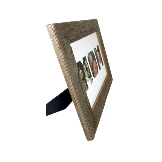 Mother's Series Rustic Farmhouse Decoratvie Wood Collage Picture Frame {5}