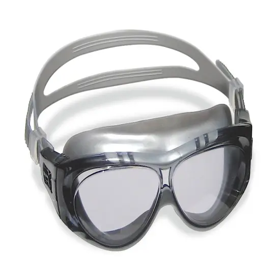 Swim Central Cub Sports Swimming Pool or Spa Children's Goggles - 6" - Black and Gray {1}