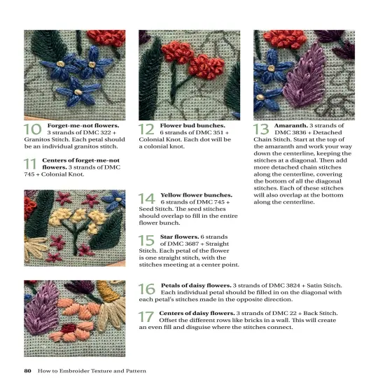 How to Embroider Texture and Pattern- Hand Embroidery DIY Book {5}