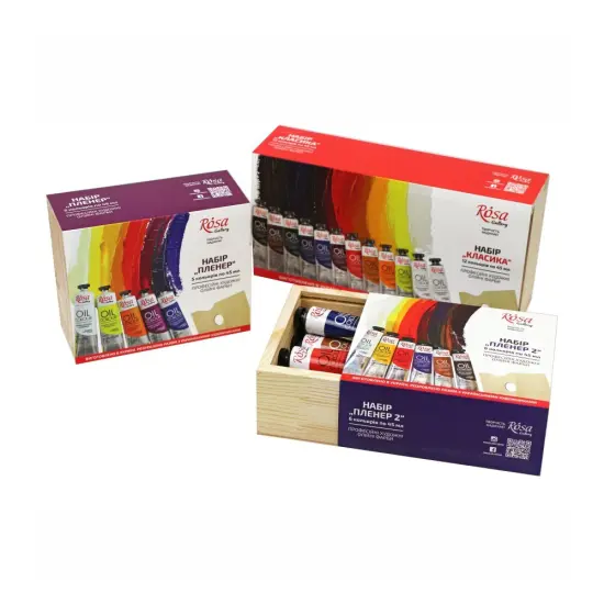 Oil colours set"Classic", 45ml/1.5oz, ROSA Gallery {3}