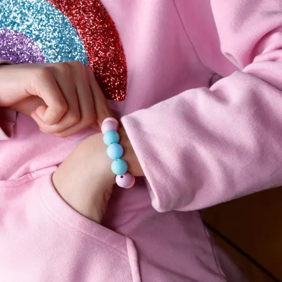 Incraftables Silicone Beads for Keychain making 120pcs Kit (6 Colors). Bulk Rubber beads for Kids & Adults. 12mm Silicone Beads for Jewelry Making with Elastic String, Silver Wire, Clasps & Organizer {2}