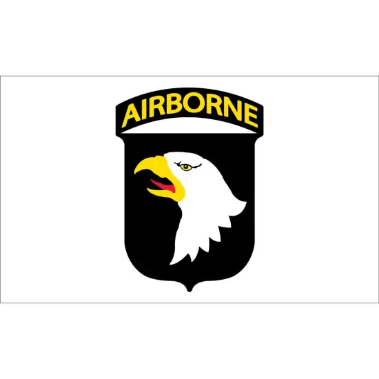 U.S. Army 101st Airborne Flag with Grommets 2ft x 3ft {1}