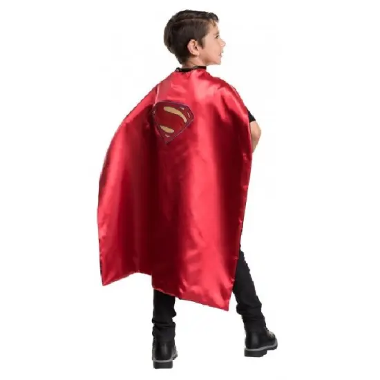 Rubies Reversible Batman Superman Cape Boys Halloween Costume with Batman Mask Red {1}