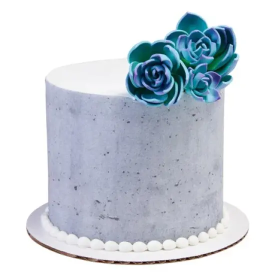 Purple Succulents Gum Paste Flowers {6}