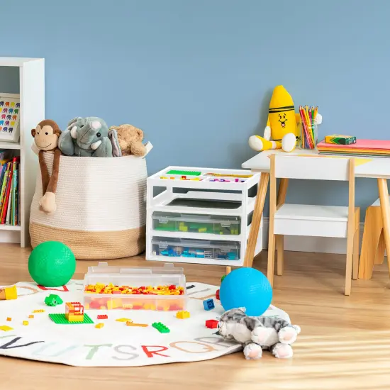 IRIS USA Plastic Scrapbook Storage Cart {3}