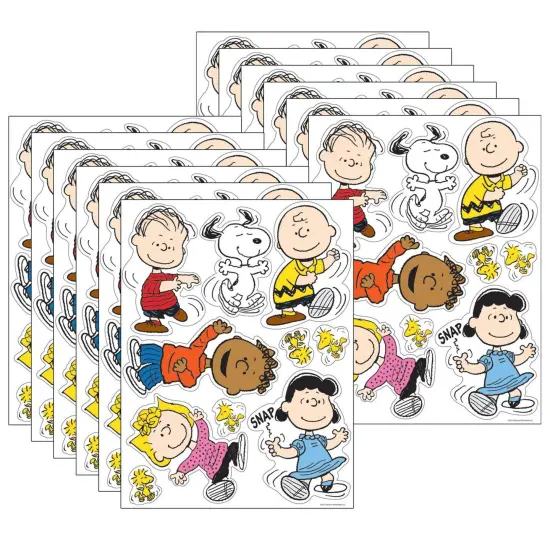Peanuts&reg; Classic Characters Window Clings, 12 Sheets {1}