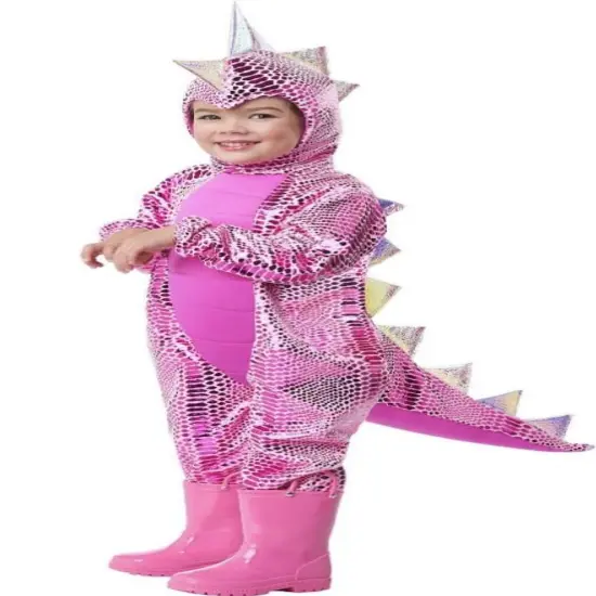 Pink Super Cute-A-Saurus Toddler Costume {1}