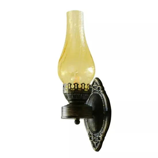 Industrial Vintage Wall Light Rustic Sconce Wall Light Antique Barn Lamp Fixture {1}