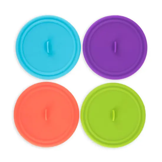 Dome Wine Glass Covers in Assorted Colors  {1}