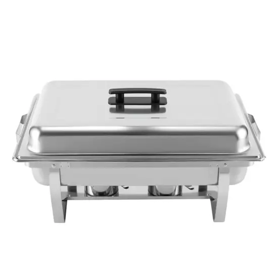 Chafing Dish Buffet Set Stainless Steel 9.51QT Food Warmer Chafer Complete Set {3}