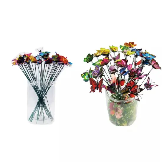 200 Pcs Butterfly Stakes {2}