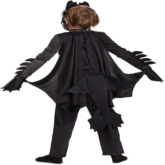 How To Train Your Dragon Toothless Deluxe Child Costume {3}