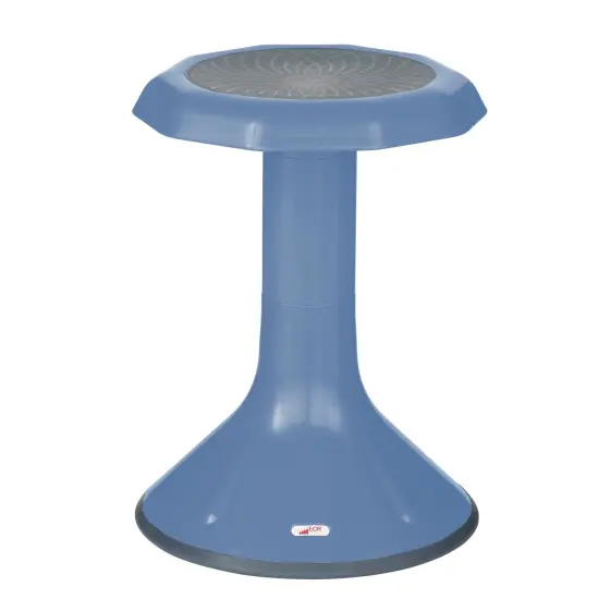 ACE Active Core Engagement Wobble Stool, Portable Flexible Seating, 18in Seat Height Powder Blue {1}