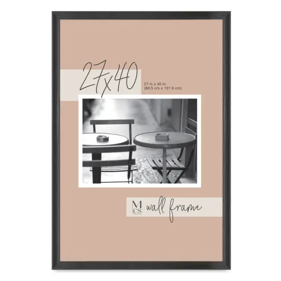 MCS Classic Edge Frame - 27" x 40", Black {1}
