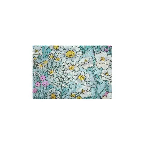 Wrapables Large Foldable Tote Nylon Reusable Grocery Bags, Spring Flora {4}