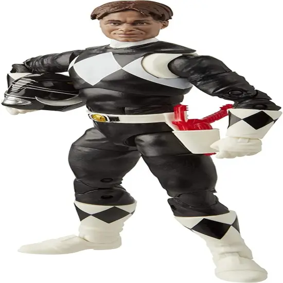 Power Rangers Lightning Collection 6 Inch Figure | Mighty Morphin Black Ranger {3}