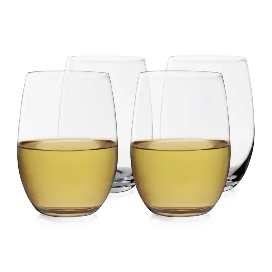 Vino Stemless White Wine Glassset of 4 {2}