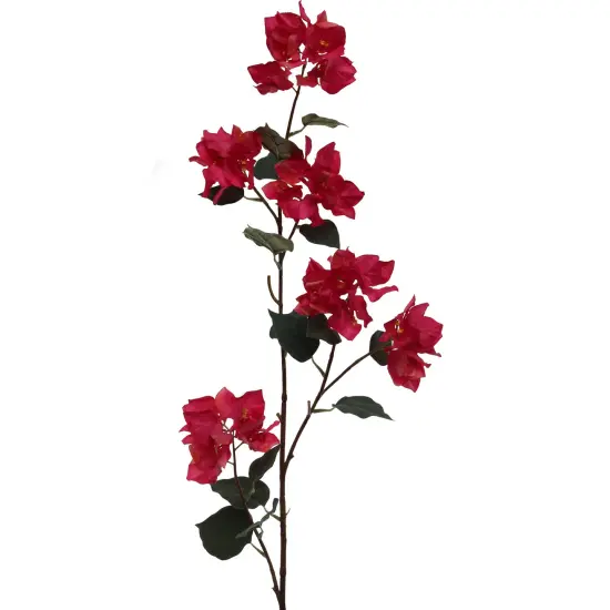 Vibrant 47" Fuchsia Bougainvillea Spray 12 Pieces- Lifelike Artificial Floral Accent for Home or Event Decor {2}