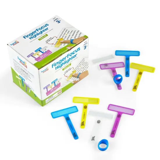 FingerFocus Highlighter Classroom Kit, 24 Sets {1}