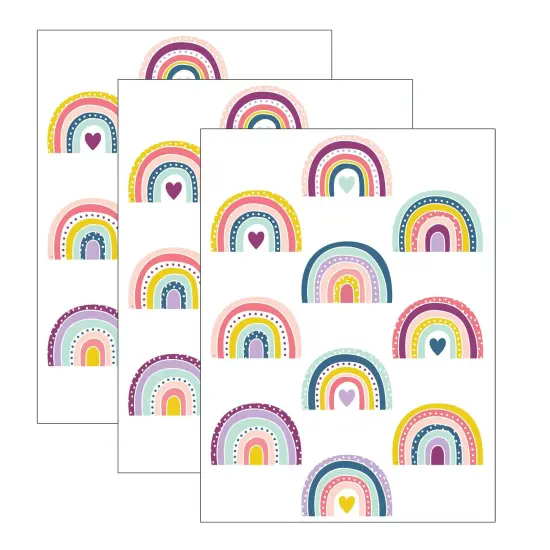 Oh Happy Day Rainbow Accents, 30 Per Pack, 3 Packs {1}