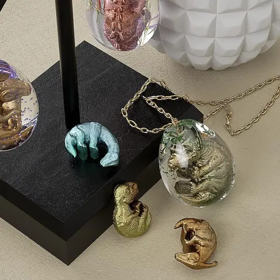 7 Pcs Dragon Shape Earring Mold Dragon Egg Mold Earring Pendant Mold Earring Resin Mold Clay Mold Candle Making Molds Craft Supplies 3D Mold Silicone Mold for Resin Resin Casting Mold Lz-2812 {5}