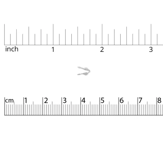 JewelrySupply Clam Shell Bead Tip 3.5mm Cup with Double Loop Sterling Silver (Pack or 10) {4}