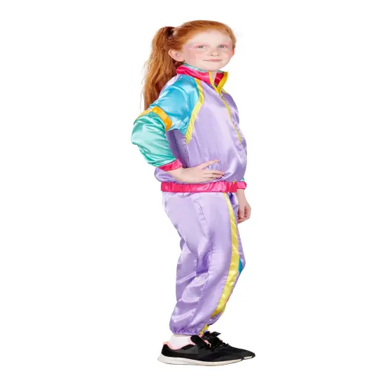 Child 80s Tracksuit Costume {3}