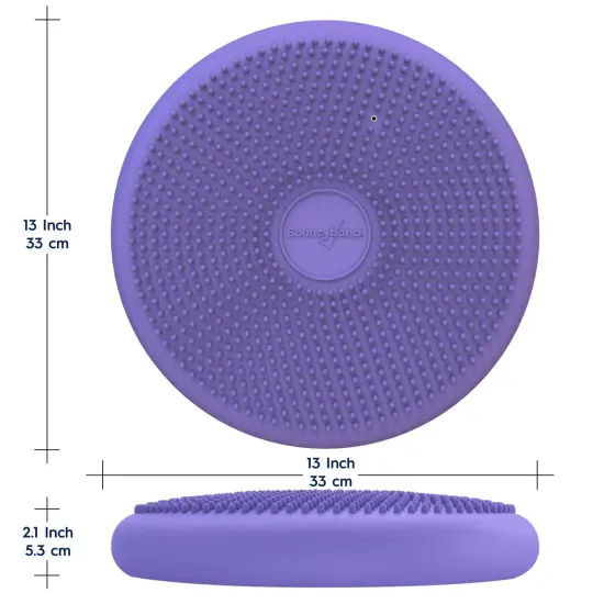 Big Wiggle Seat Sensory Cushion, Purple {2}