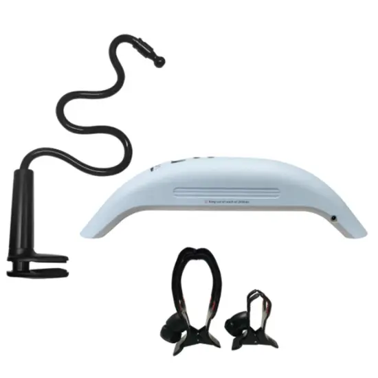 HygenX&trade; Vray &ndash; High Intensity Cordless UV-C Sanitizer & V-Claw {1}