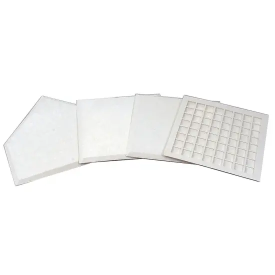 Economy Waffle Bottom Bases (Set of 4) {1}