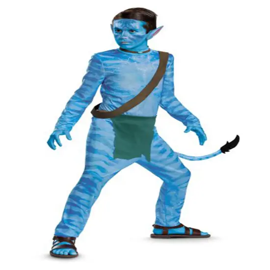 Avatar 2 Jake Sully Reef Look Classic Child Costume {1}