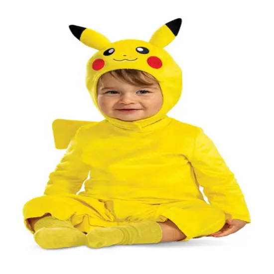 Pokemon Pikachu Toddler Posh Romper Costume {3}