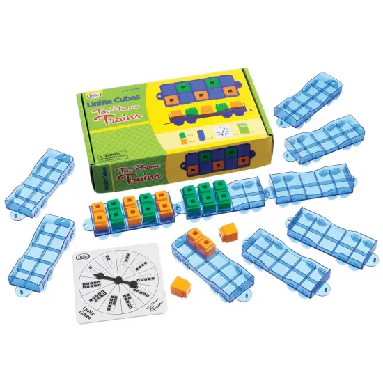 Ten-Frame Trains Activity Set {1}