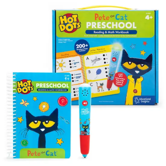 Hot Dots&reg; Pete the Cat&reg; Preschool Reading & Math {1}