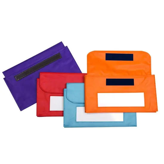 Magnetic Storage Pockets, Set of 4 {3}