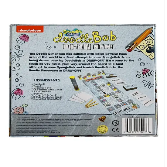 Nickelodeon Spongebob Doodlebob Board Game {4}