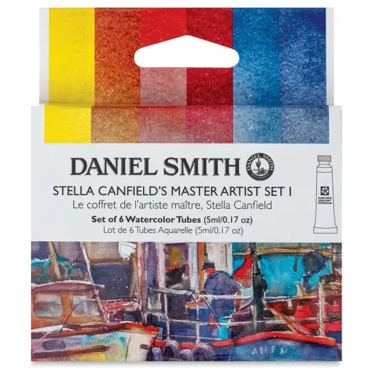 Daniel Smith Extra Fine Watercolor - Set of 6, Stella Canfield Master I, 5 ml Tubes {1}